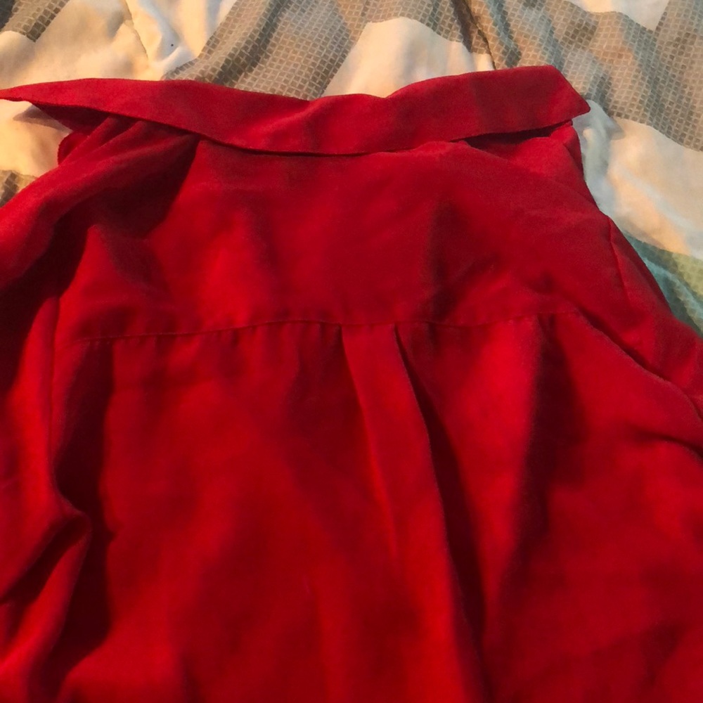 Red button up - Picture 4 of 4